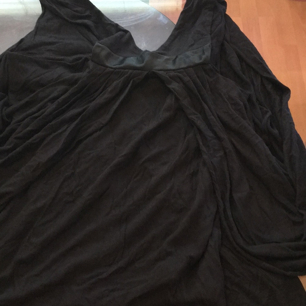 Black dress shirt
